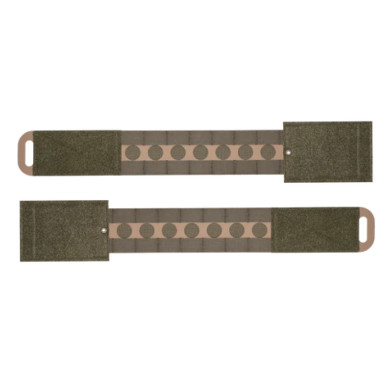 Seitliche Silhouette eines Plate Carriers mit flachem Cummerbund-Profil für maximale Bewegungsfreiheit