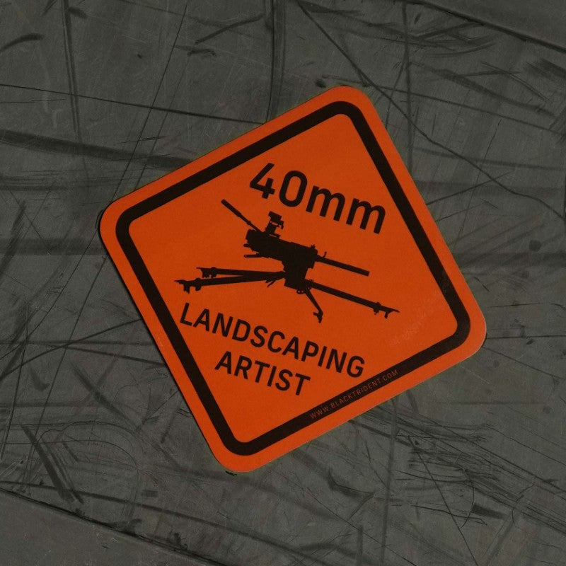 Danger Zone Sticker