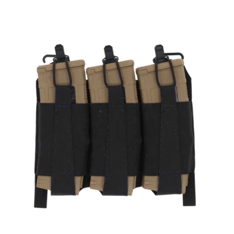 TEAR Front Flap mit montierten S&S Pull Tabs und Bungee-Retention