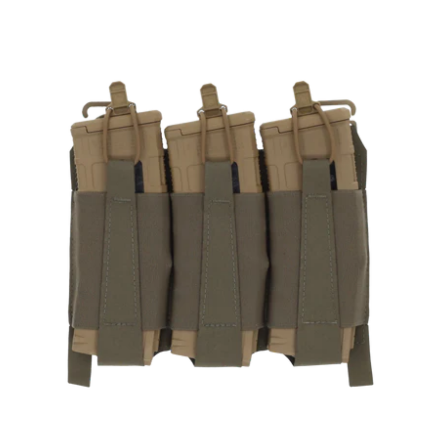 Detailaufnahme der elastischen Magazinaufnahme der TEAR Front Flap