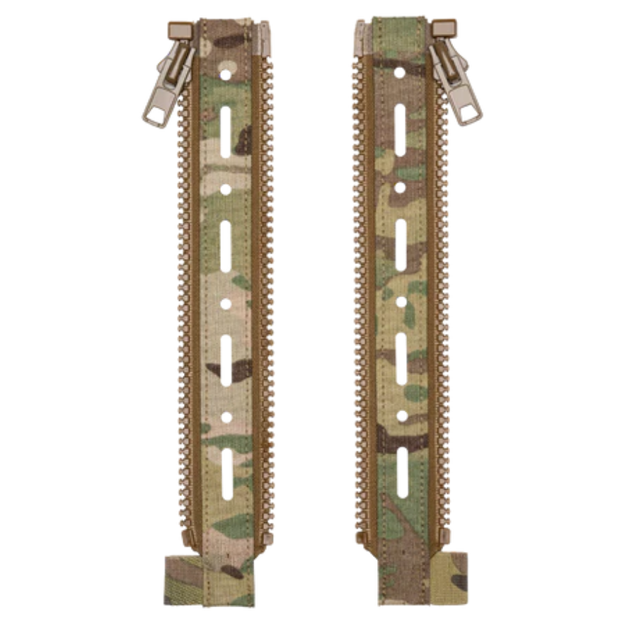 FERRO CONCEPTS Back Panel Zipper Extension – Black Trident