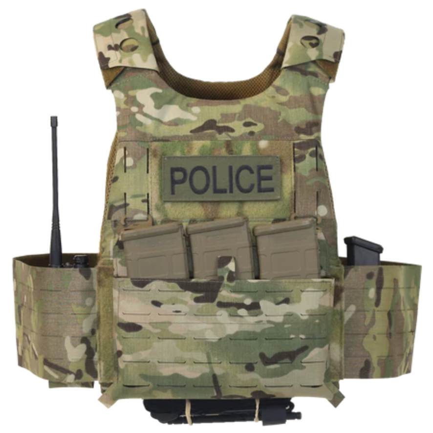 Ferro Concepts Shoulder Pads auf Plate Carrier Schultergurten montiert