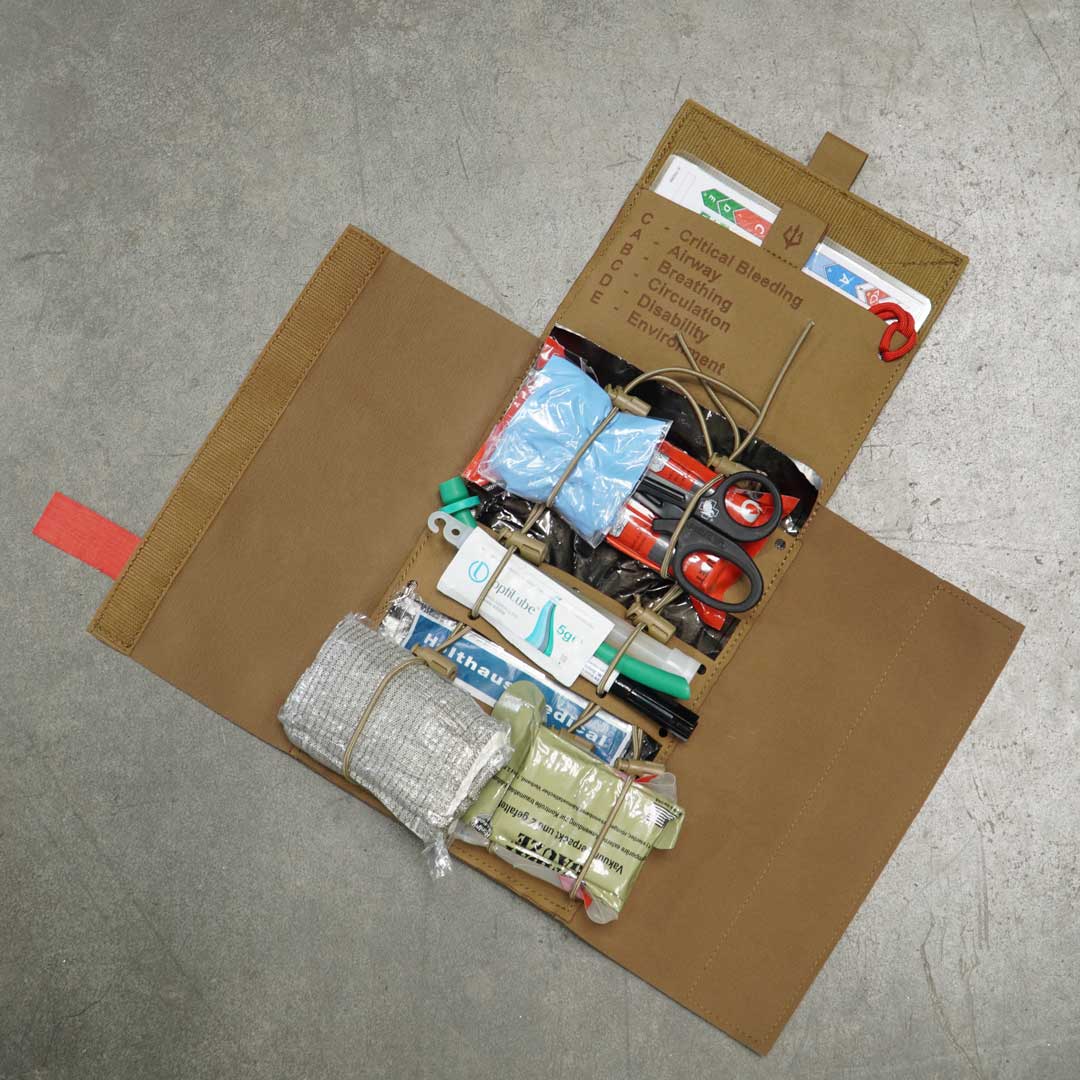 Black Trident® Trauma Burrito IFAK - Innenteil