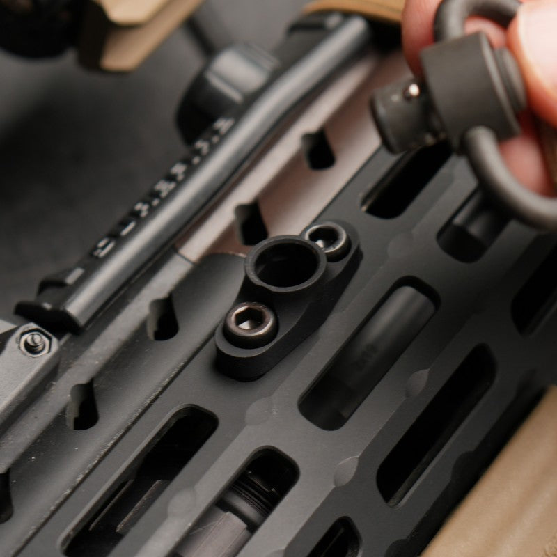 Black Trident M-LOK QD Mount Non-Rotating
