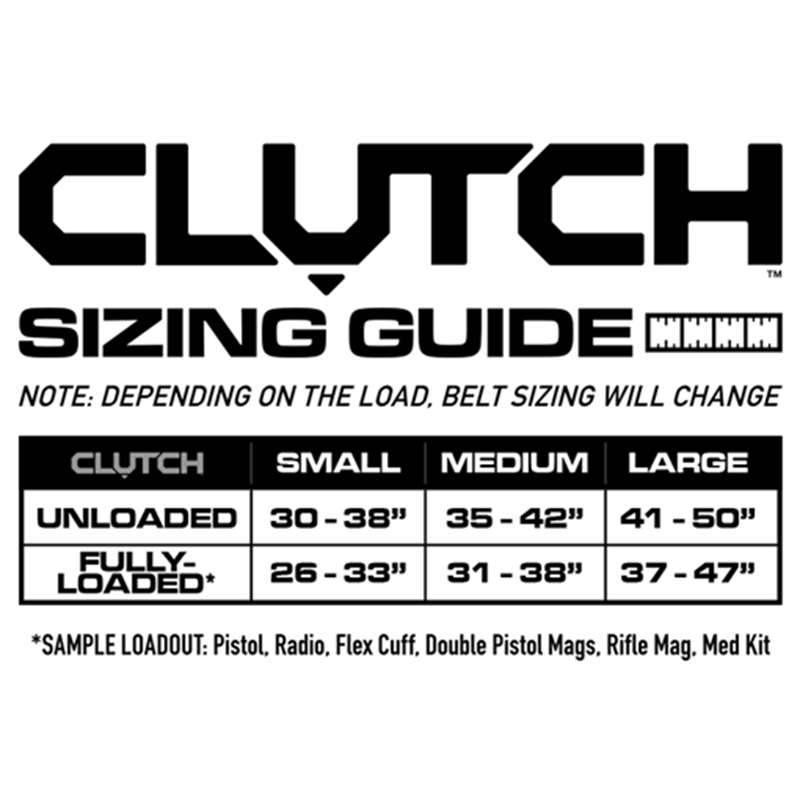 Unity Tactical Clutch Belt Grey