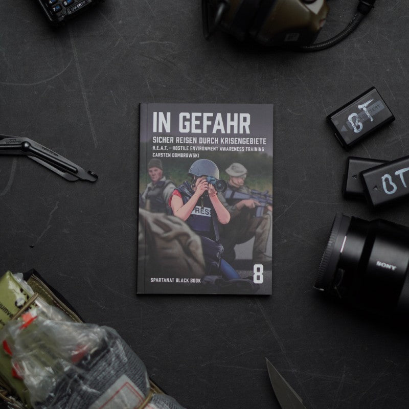 SPARTANAT Black Book 8 - In Gefahr. Sicher reisen in Krisengebiete