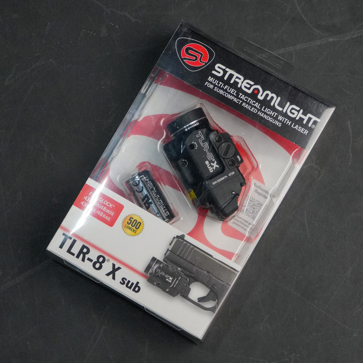 StreamLight - TLR-8® G SUB WEAPON LIGHT/LASER MODULE for Subcompact Pistols