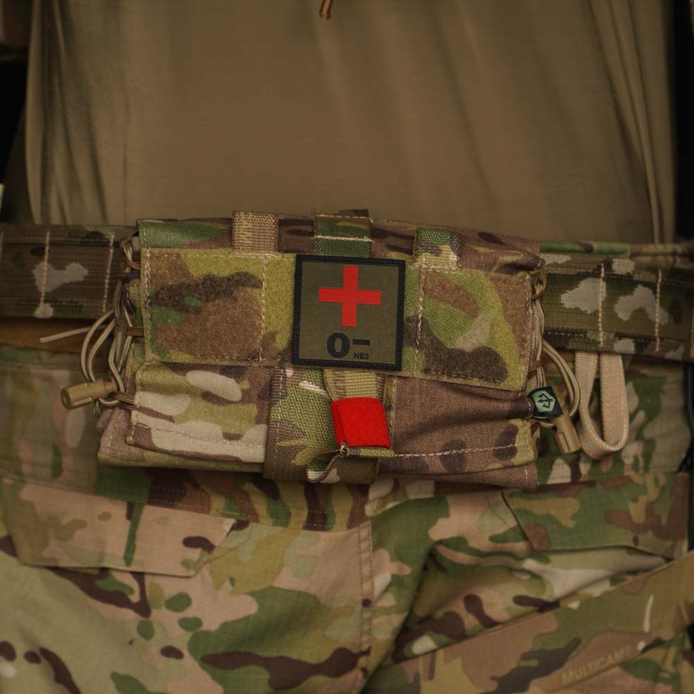 Black Trident® Blood Type Patches
