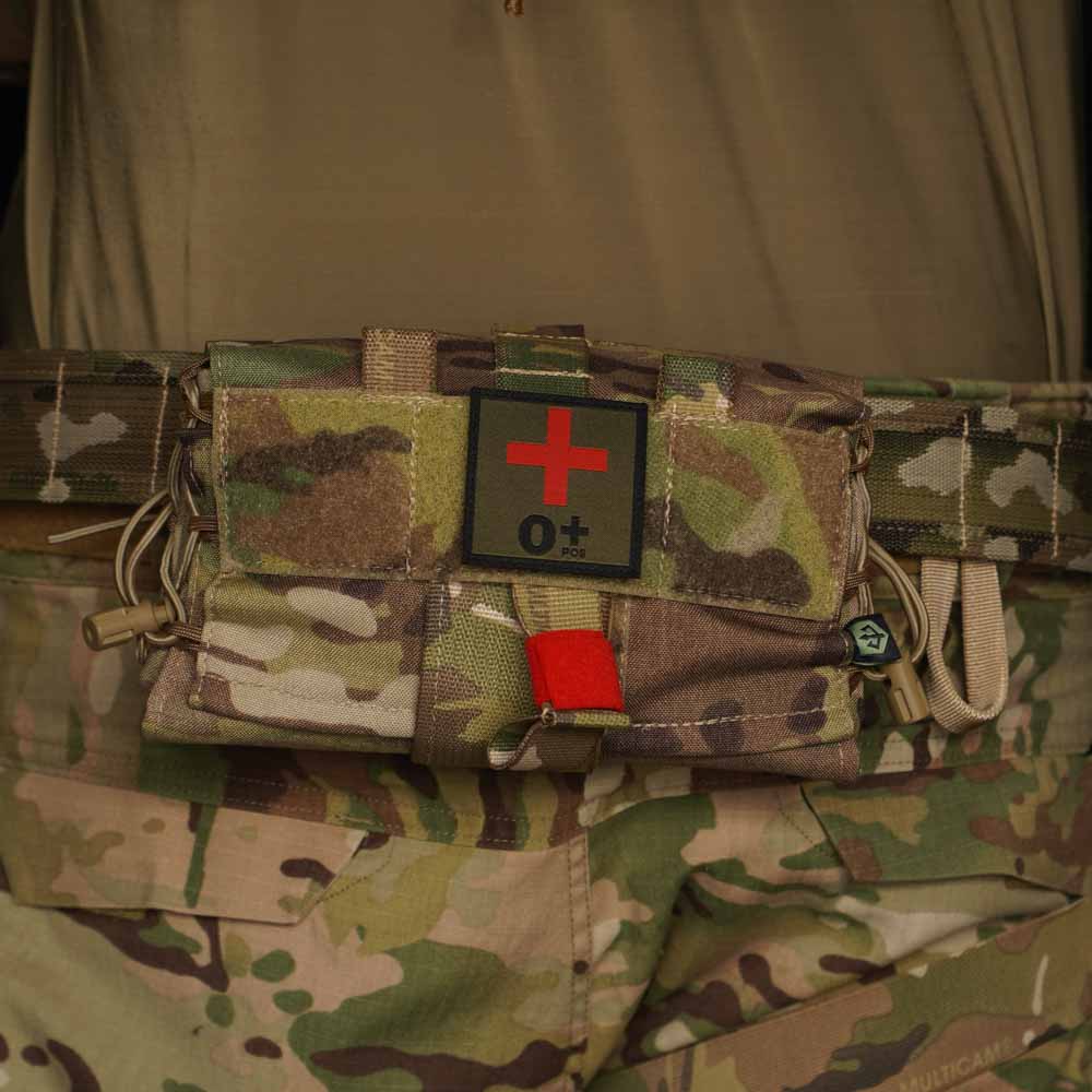 Black Trident® Blood Type Patches