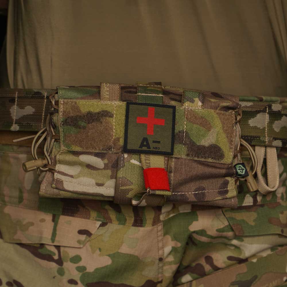 Black Trident® Blood Type Patches