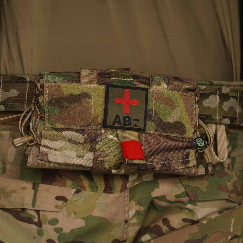 Black Trident® Blood Type Patches