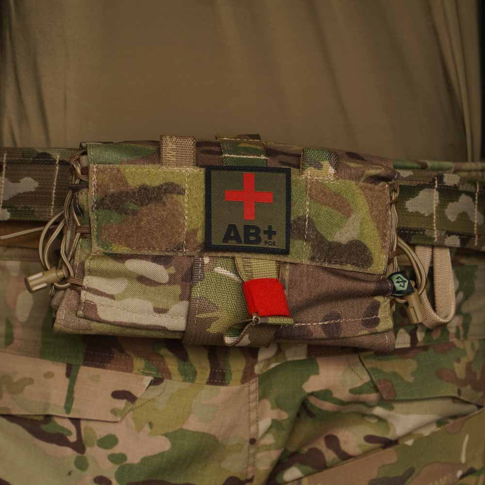 Black Trident® Blood Type Patches