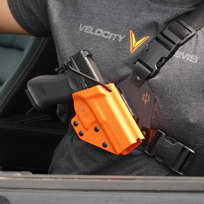 Black Trident® Chest Holster Harness Platform