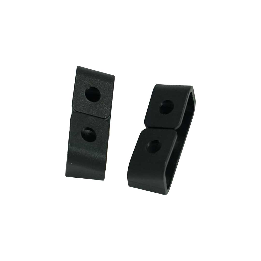 High belt loops with angles