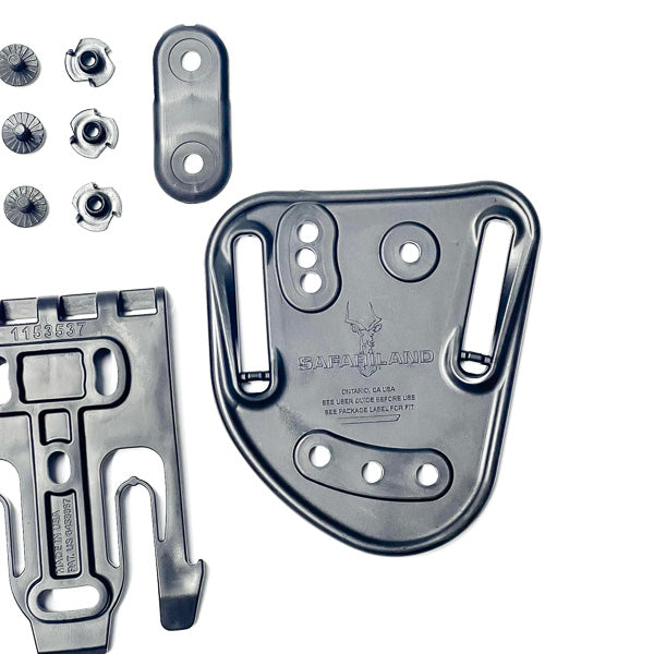 Safariland 567BL 1.5"-1.75" interchangeable bridge + QLS kit