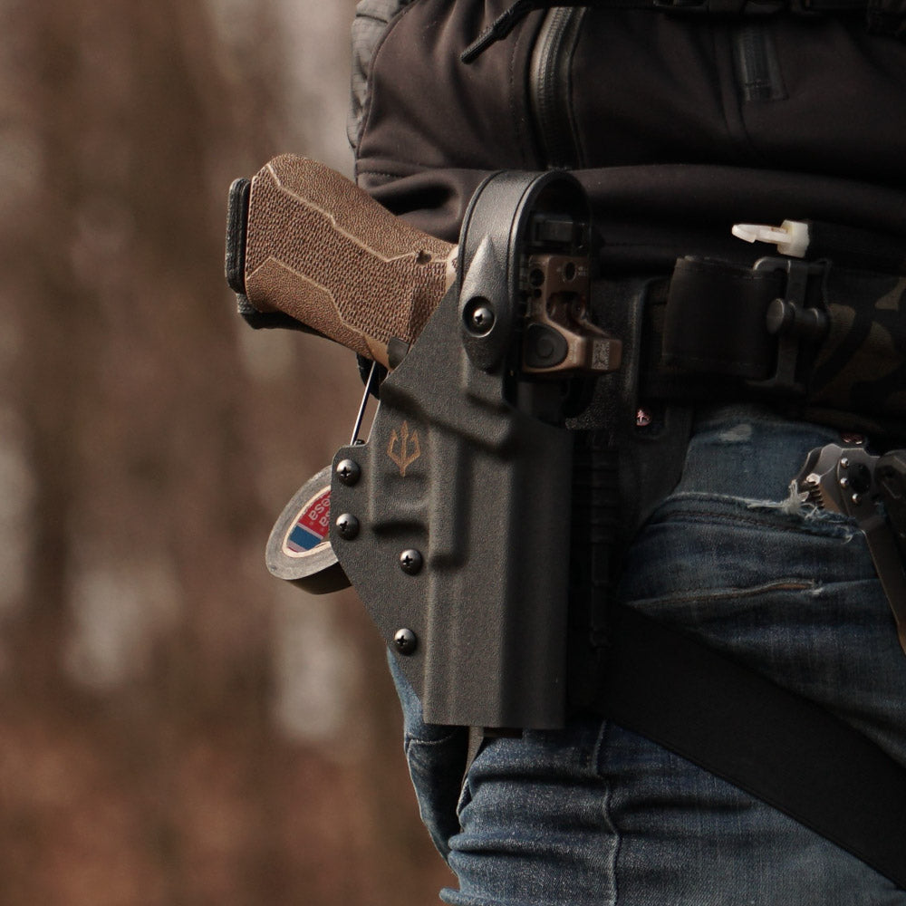 Der Thor Duty+ ist das Kydexholster der Profis. Prototyping, Feedback von Soldaten & Polizisten haben dieses Kydexholster zu dem gemacht was es heute ist. Hergestellt in Österreich