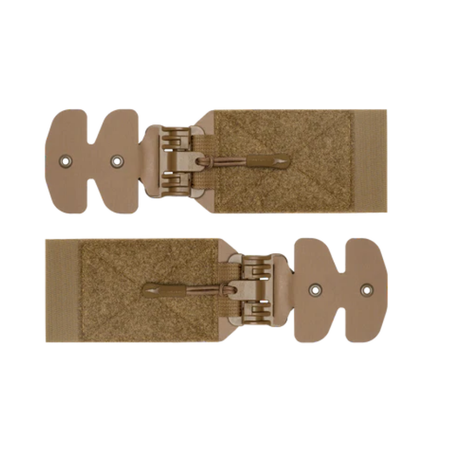 Detailaufnahme des FirstSpear Tubes Mechanismus am 3AC Cummerbund – lineares Einrasten ohne Klettverschluss.