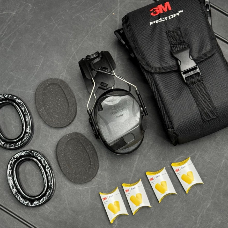 3M Peltor ComTac VIII (No-Comms) + gel pads
