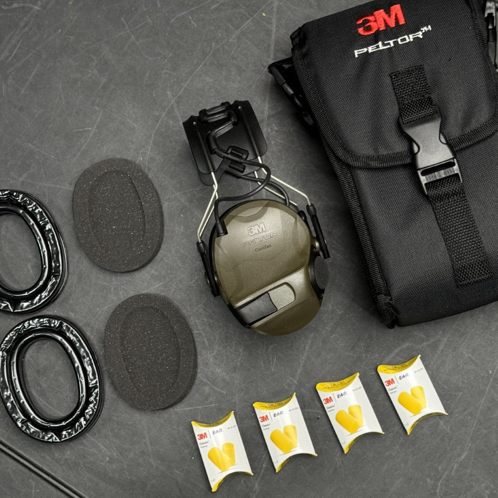 3M Peltor ComTac VIII (No-Comms) + gel pads