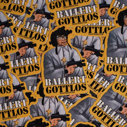 Ballert Gottlos Sticker