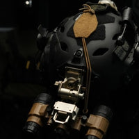 Black Trident NVG Retention Lanyard am taktischen Helm