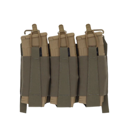 Detailaufnahme der elastischen Magazinaufnahme der TEAR Front Flap