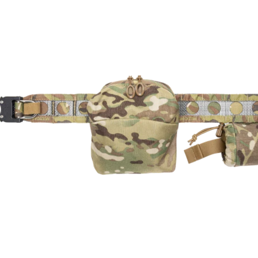 Montage der 6x5 Tasche an einem 5 cm Gürtel