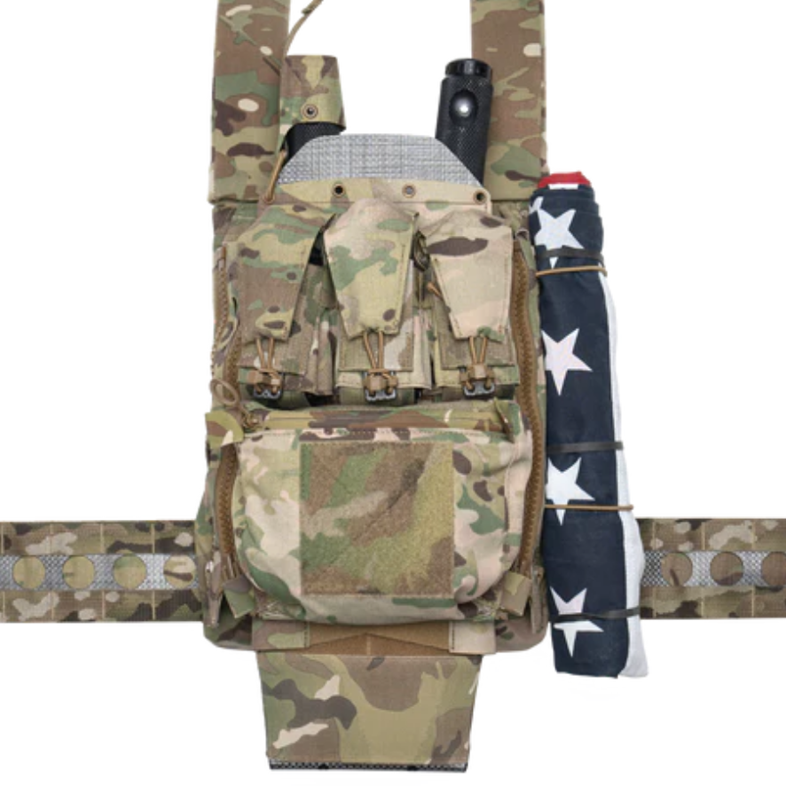 FERRO CONCEPTS Back Panel Zipper Extension – Black Trident FERRO CONCEPTS Back Panel Zipper Extension – Black Trident