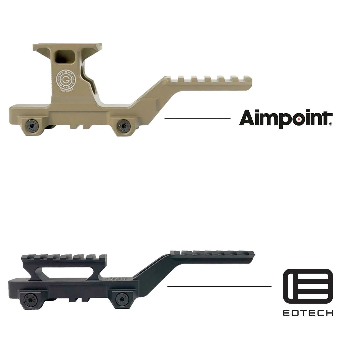 GBRS Hydra Mount Kit (Aimpoint / Eotech) – Black Trident® - Special ...