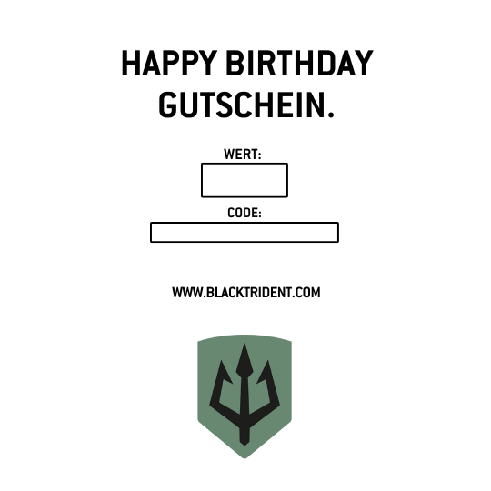 Black Trident® Gutscheine