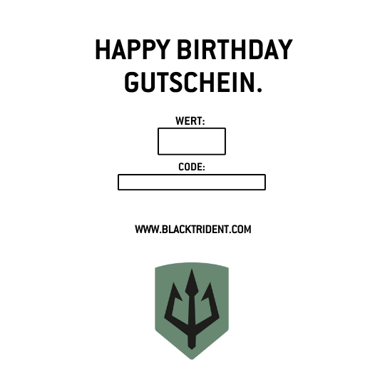Black Trident® vouchers