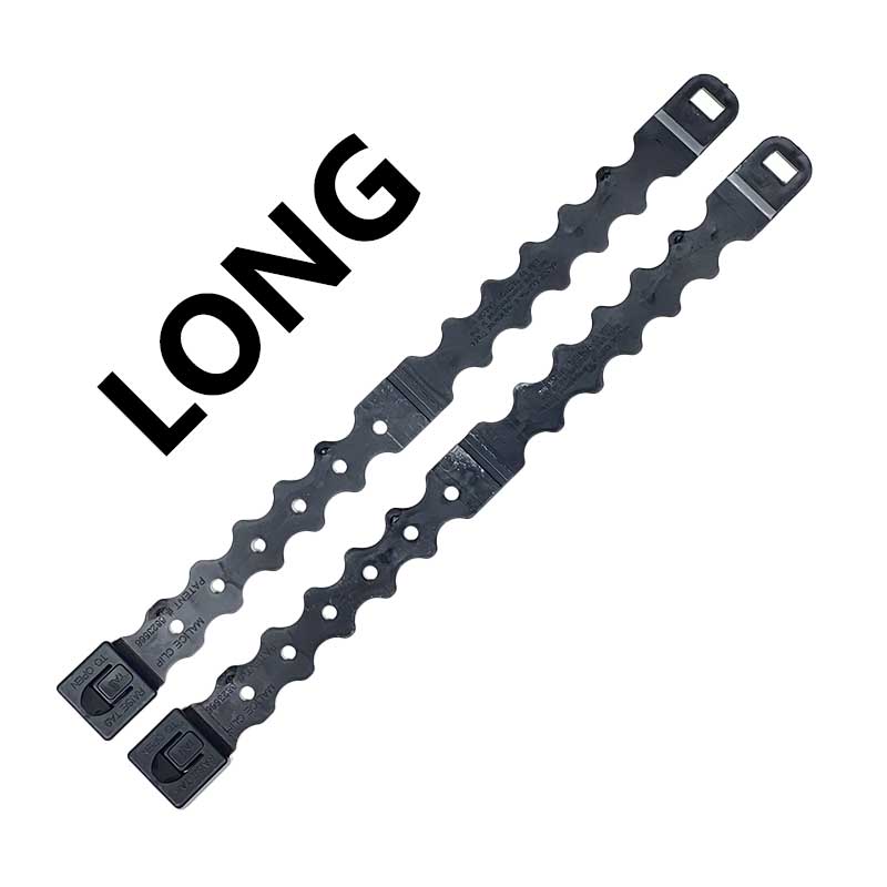 Malice clips including mounting screws
