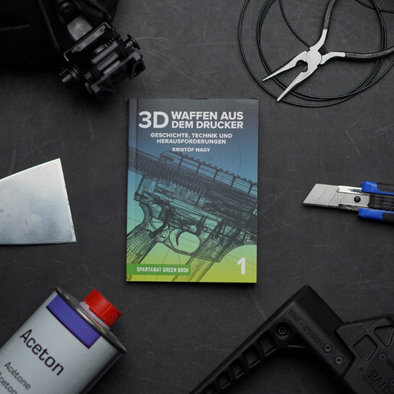 SPARTANAT Green Book 1 - 3D: Waffen aus dem Drucker