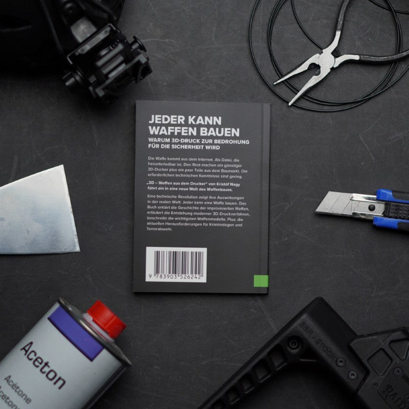 SPARTANAT Green Book 1 - 3D: Waffen aus dem Drucker