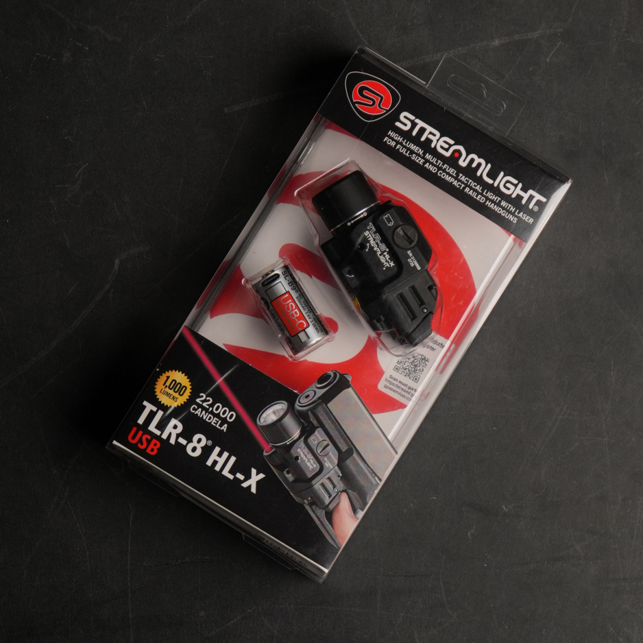 Streamlight TLR-8 HL-X USB Weapon Light + Laser (69465)