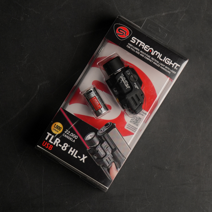 Streamlight TLR-8 HL-X USB Weapon Light + Laser (69465)