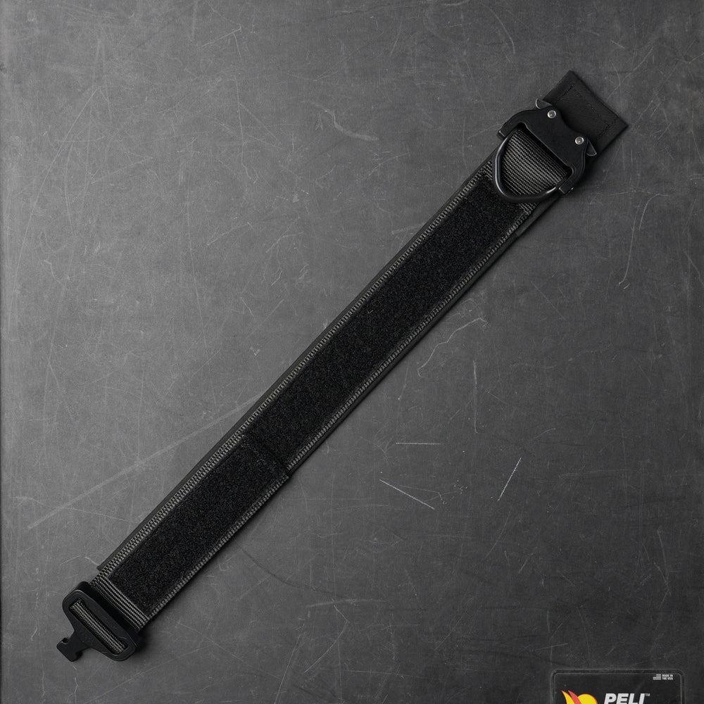 Black Trident K9 Diensthundehalsband in Schwarz