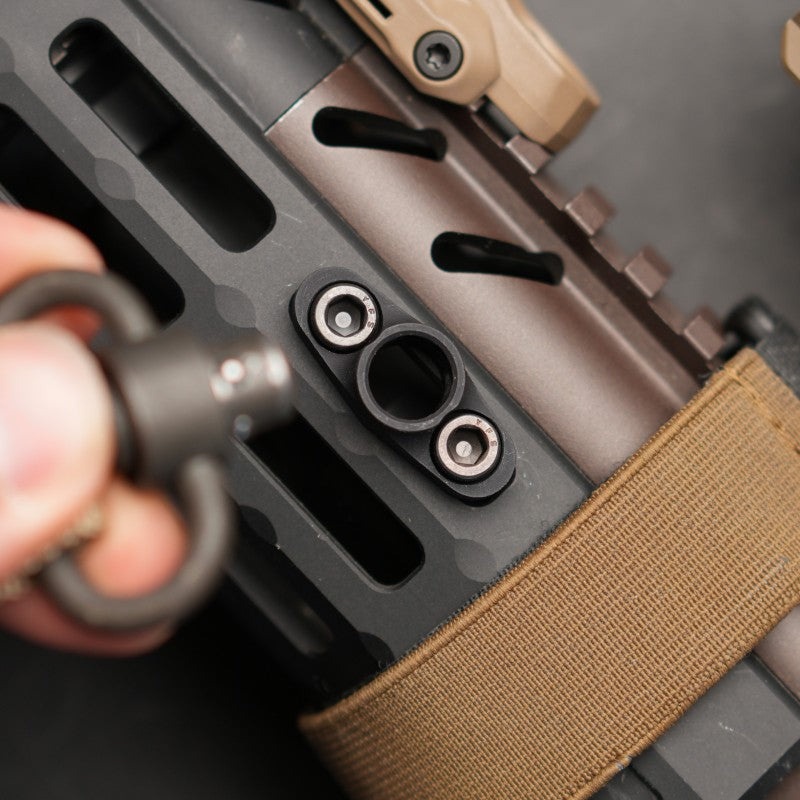 Black Trident M-LOK QD Mount Non-Rotating