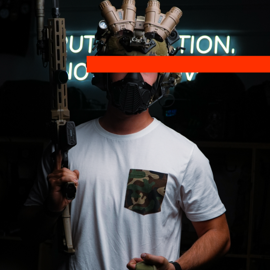 Black Trident BDU Shirt