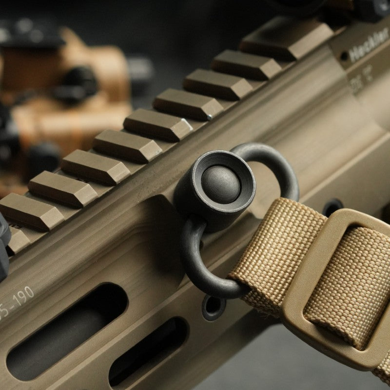 Black Trident QD Swivel Recessed