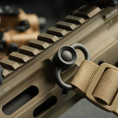 Black Trident QD Swivels Recessed