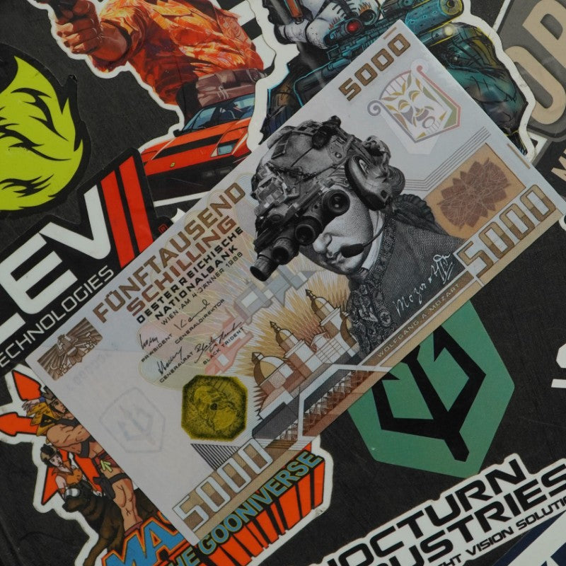 INCLUDING stickers