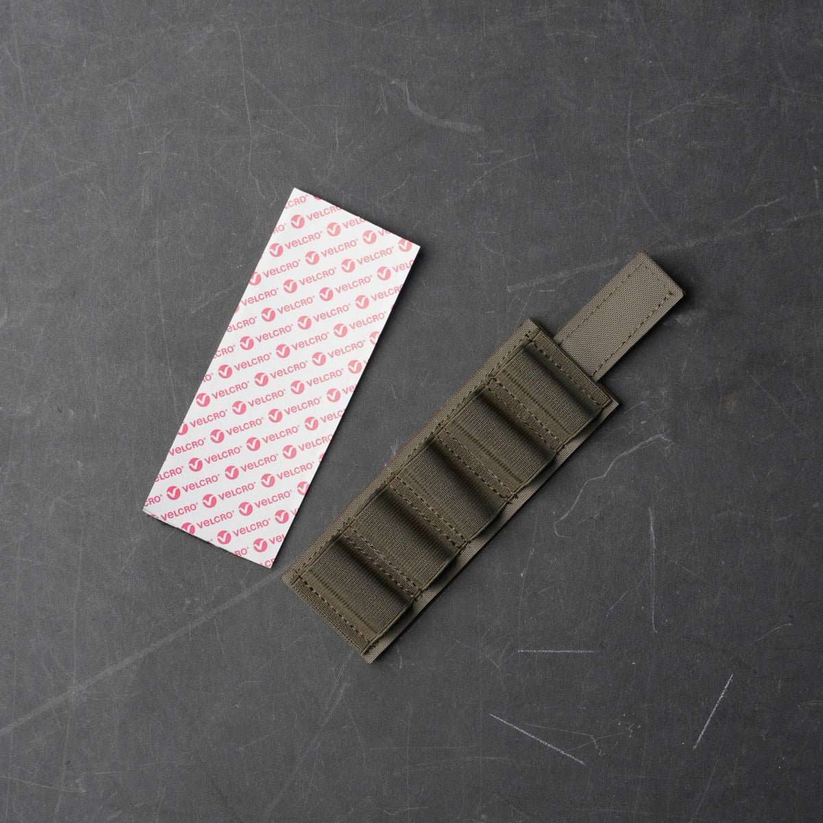 Kompakter Black Trident Shotgun Shell Holder in Ranger Green