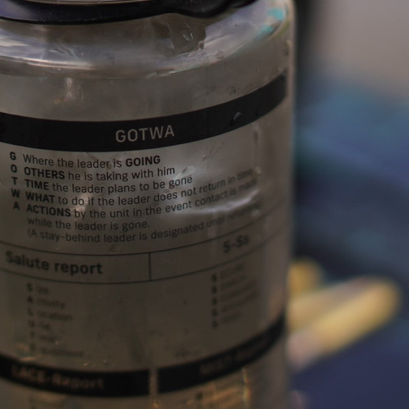 Nalgene US-Army Ranger Bottle – Black Trident® - Special Purpose Gear