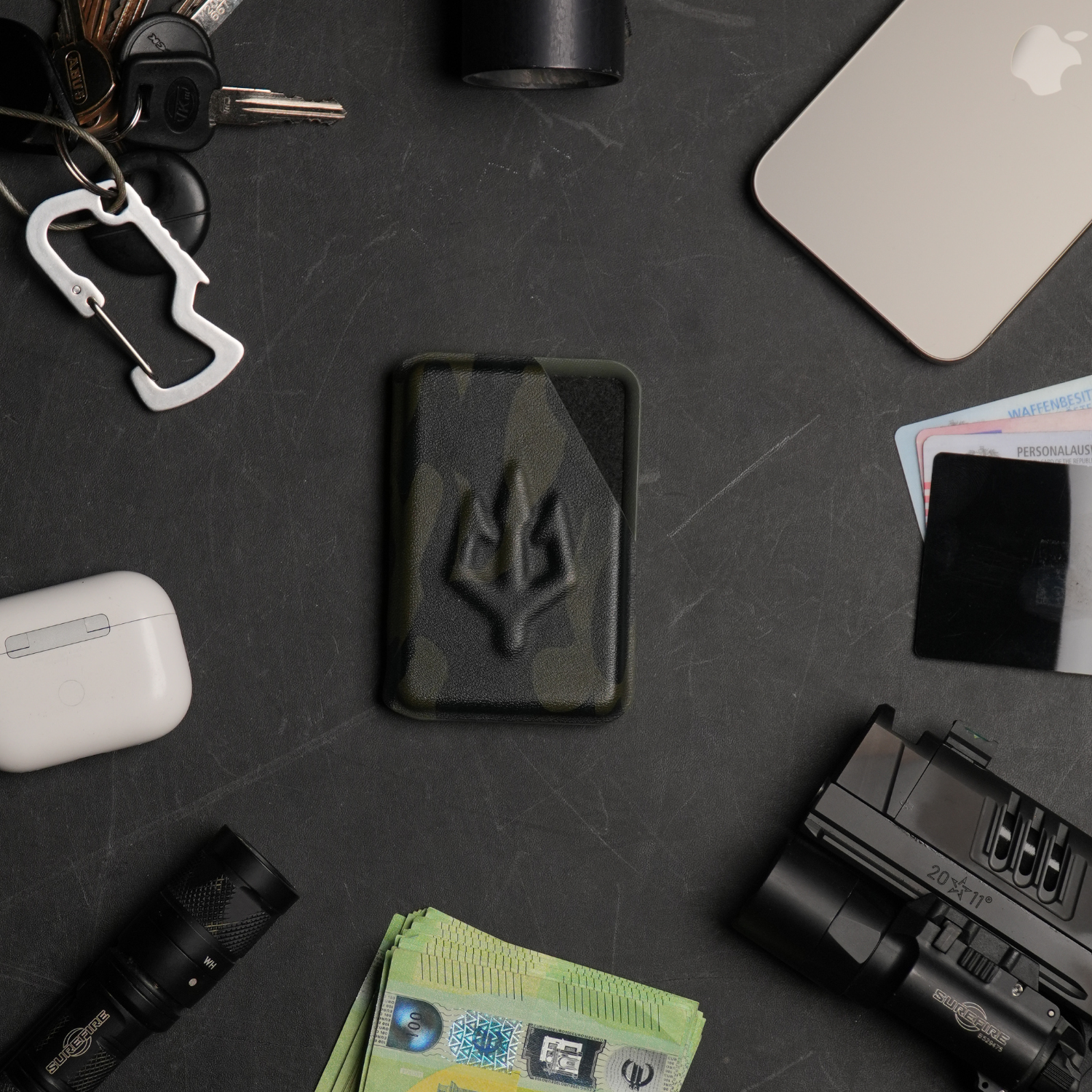 Black Trident® Kydex Wallet