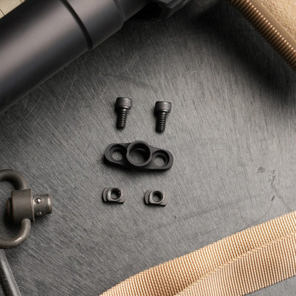 Black Trident M-LOK QD Mount Non-Rotating