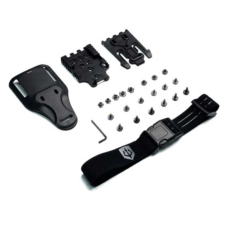 Safariland CUBL 6070 Mid-Ride + QLS Kit + BT Leg Strap