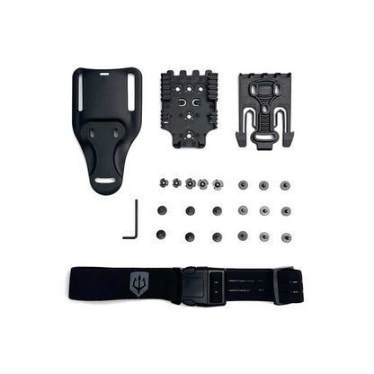 Safariland CUBL 6070 Mid-Ride + QLS Kit + BT Leg Strap