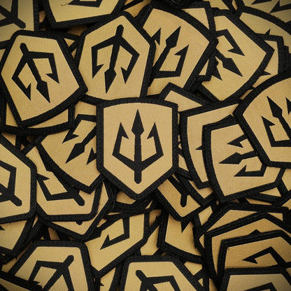 Dark Edition // Black Trident® Stickers &amp;amp; Patches