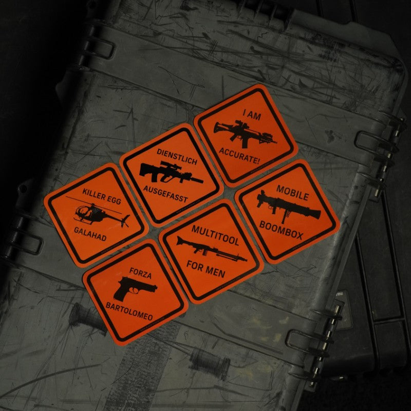 Danger Zone Stickers